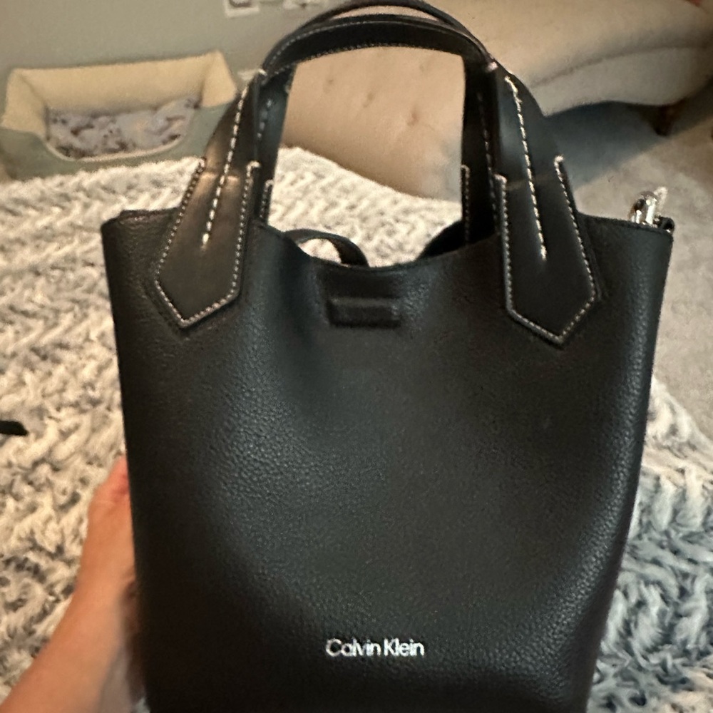 Calvin Klein Black Tote Bag